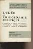 Annales de philosophie politique n°6 - L'idée de philosophie politique. Collectif