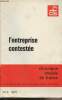 Chronique Sociale de France N°4/5 Sept. oct. 1975 (83e année) - L'entreprise contestée - La chronique : Changement - La chronique : L'entreprise ...