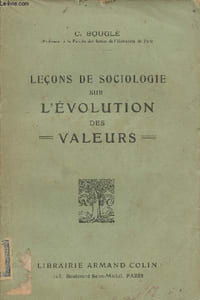 Leçons de sociologie sur l'évolution des valeurs