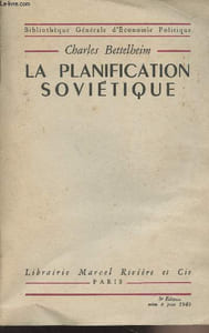 "La planification soviétique - ""Bibliothèque générale d'économie politique"""