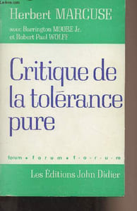 "Critique de la tolérance pure - ""Forum"""