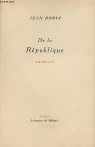 "De la République - Extraits - Collection ""Le jardin du Luxembourg"" N°7"