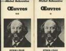 "Oeuvres - Tomes I et II - ""+ Plus"" n°38/39". Bakounine Michel