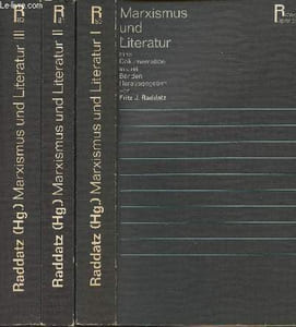 "Marxismus und Literatur - Band. 1 - 2 - 3 - Eine dokumentation in drei Bänden - ""Rowohlt paperback"" n°80/81/82"