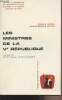 "Les ministres de la Ve R&eacute;publique - ""Travaux et recherches de l'universit&eacute; de droit d'&eacute;conomie et de sciences sociales de Paris"" n&deg;8". Antoni ...