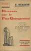 "Discours sur le Plan Quinquennal - ""Bibliothèque économique universelle"" 2e édition". Staline J.