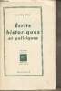 "Ecrits historiques et politiques - Collection ""Espoir""". Weil Simone