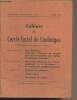 Cahiers du Cercle Fustel de Coulanges - Nouvelle série, 2e année n°2 - Juillet 1955 - Albert Rivaud : Aux étudiants. Comment l'histoire de France ...