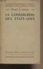 "La constitution des Etats-Unis - ""Bibliothèque des sciences politiques et sociales""". Amaimo Morgan L.