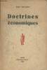Doctrines économiques. Chevalier Jean