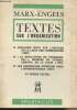 "Textes sur l'organisation - Cahiers mensuels Spartacus Sept. 1970 2e série - n°36 - Quelques mots sur l'histoire de la Ligue des Communistes (1885) - ...