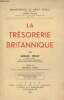 "La trésorerie britannique - ""Bibliothèque de droit public"" - Tome XXX". Wolff Gérard