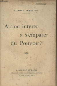 A-t-on intérêt à s'emparer du pouvoir ?