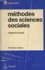 Méthodes des sciences sociales - 2e édition - Précis Dalloz. Grawitz Madeleine