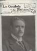 Le Gaulois du Dimanche - 5e année n°158 20-21 janvier 1912 - M. Robert BAcon, ambassadeur des Etats-Unis qui va bientôt quitter Paris, appelé à de ...