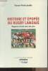 "Histoire et épopée du rugby landais - Regards croisés entre les pins - Collection ""Sport et mémoire""". Péré-Lahaille Vincent