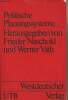 "Politische Planungssysteme - ""UTB"" n°188". Naschold Frieder/Väth Werner