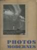 Photos modernes - n°34 décembre 1935 - Nécessité d'une revue de la photographie - L'Exposition internationale de la Photographie Contemporaine par ...
