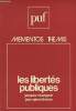 "Les libertés publiques - ""Mementos Thémis""". Mourgeon Jacques/Théron Jean-Pierre