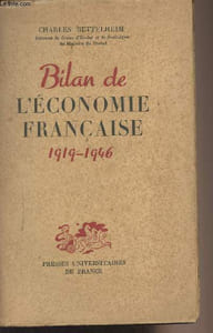 Bilan de l'économie française 1919-1946