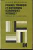 Progrès technique et distorsions économiques internes ?. Bensoussan Claude