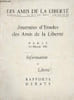 Les Amis de la Libert&eacute; n&deg;56-60-61 - Avril, mai, juin 1956 - Journ&eacute;es d'&eacute;tudes des Amis de la Libert&eacute;, Paris 4-5 f&eacute;vrier 1956 - Information et libert&eacute; ...