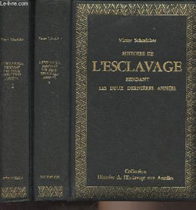 "Histoire de l'esclavage pendant les deux dernières années - Collection ""Histoire de l'Esclavage aux Antilles"""