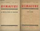 Renaître - En 2 volumes - I. La révolution en marche - II. Valeurs. Perroux François/Urvoy Yves