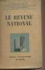 "Le revenu national, son calcul et sa signification - ""Pragma"" n&deg;3". Collectif