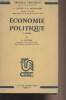 "Economie politique, 1re année - ""Travaux pratiques""". Guitton H.