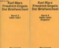 "Der Briefwechsel - Band 3 : 1861-1867 Register - Band 4 : 1868-1883 - ""DTV reprint""". Marx Karl/Engels Friedrich