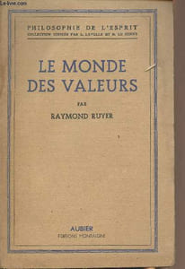 "Le monde des valeurs - ""Philosophie de l'esprit"""