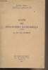 Notes de philosophie économique (1958-59) le jeu des intérêts. Villey Daniel