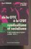 "De la CFTC à la CFDT, syndicalisme et socialisme "" Reconstruction"" (1946-1972)". Vignaux Paul