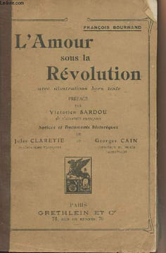 L'Amour sous la Révolution. Bournand François