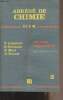 "Abrégé de Chimie - P.C.E.M. - 2 - Chimie organique avec exercices et tests - Collection ""Comprendre et appliquer""". Loppinet V./Germain G./Mari ...