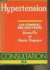"Hypertension - Les conseils des docteurs Jean Py et Alain Tugayé - Collection ""Consultation""". Py Jean/Tugayé Alain