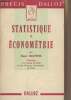 "Statistique et économétrie - ""Précis Dalloz""". Guitton Henri