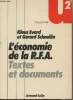 L'économie de la R.F.A. - Textes et documents - Collection U² n°223. Evard Klaus/Schneilin Gérard