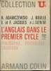 L'anglais dans le premier cycle (philosophie, psychologie, sociologie) - Collection U² n°7. Adamczewski/Boulle/Jacques/Cazeneuve