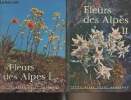 "Fleurs des Alpes - En 2 tomes - ""Petits Atlas Payot Lausanne"" N°12/27". Rytz Walter