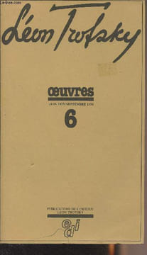 Oeuvres n°6 Juin 1935/Sept. 1935 - Avertissement, Marguerite Bonnet - Rercherche collective et collaboration internationale, l'équipe de présentation ...