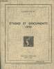Conseil d'état - Etudes et documents n°23 - 1970 - Avant-propos - Un nouveau champ d'influence pour le droit administratif français : le droit ...
