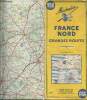 Michelin - 998 - France Nord grandes routes - Enneigement - 1 cm pour 10 km, échelle 1/1.000.000. Collectif
