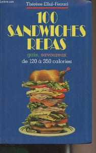 100 sandwiches repas - Gais, savoureux de 120 à 350 calories