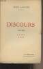 Discours - 1922-1923 - Vol. 7. Sangnier Marc