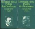 "Politik des Gewissens - Vol. 1 & 2 - Die politischen Schriften - Erster Band : 1914-1932 - Zweiter Band : 1933-1962 - ""Suhrkamp taschenbuch"" ...