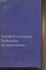 "Psychoanalyse des Antisemitismus - ""SV"" n°241". Loewenstein Rudolph M.