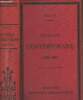 Histoire contemporaine 1789-1897 (Programme du 28 janvier 1890) Classe de philosophie - 4e édition. Melin