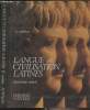 Langue et civilisation latines - 2e année. Quintin Y.